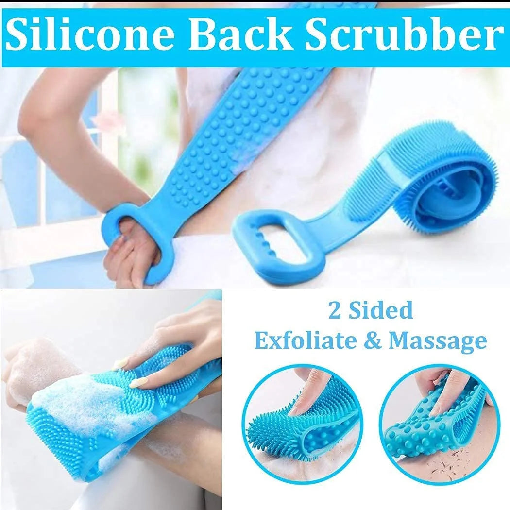 Silicone Back Scrubber Soft Loofah